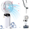 Tragbarer Mini Ventilator USB mit 3000 mAh Akku – Kleiner Handventilator für Unterwegs 1