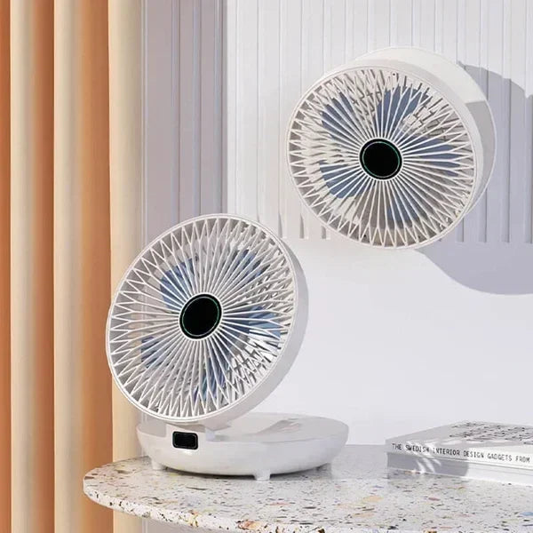 Tragbarer Wandventilator - EcoBreeze mit Flüsterleisem Betrieb und 3 Geschwindigkeitsstufen 7