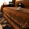 TribalGeometric - Chenille Sofaabdeckung mit Tribal Design und Pflegeleichtigkeit 0
