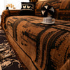 TribalGeometric - Chenille Sofaabdeckung mit Tribal Design und Pflegeleichtigkeit 5
