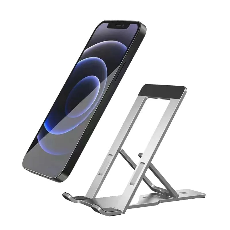 Verstellbarer Aluminium Telefonständer mit Anti-Rutsch und Kühlfunktion für Smartphones und Tablets 1
