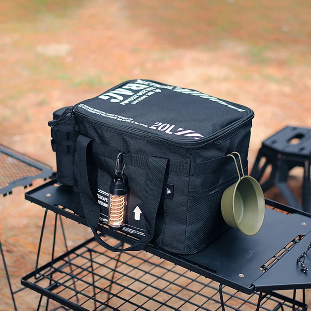 Vielseitige 20L Outdoor Camping Organizer Tasche aus Robuster Polyester für Reisen 1