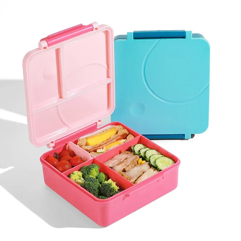 Vielseitige Bento Box Edelstahl mit Isolierung – 3-4 Fächer, 1,6L, BPA-frei 3