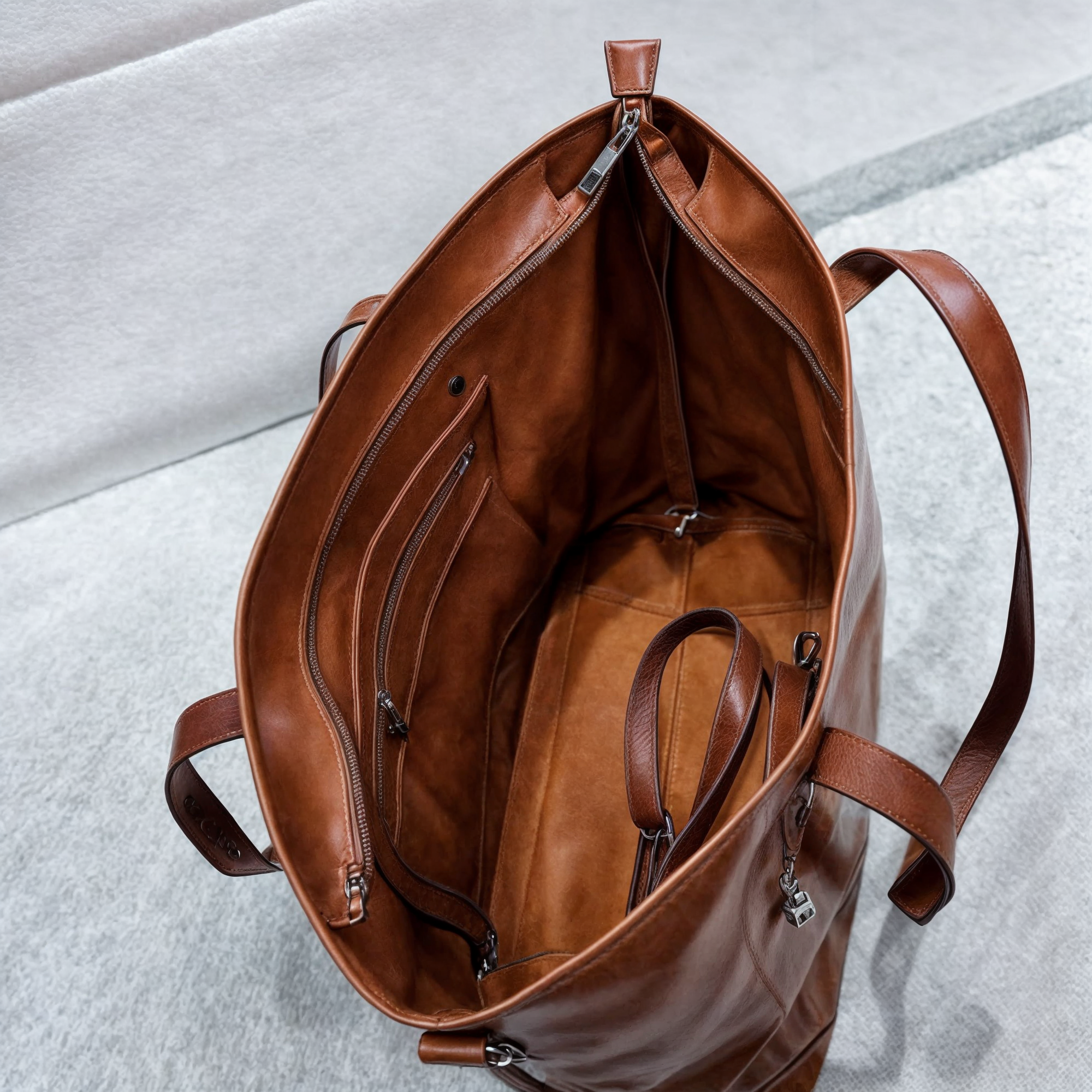 Vintage Umhängetasche Damen aus PU-Leder mit Verstellbarem Schultergurt, Geräumige Crossbody Bag für Jeden Anlass 7