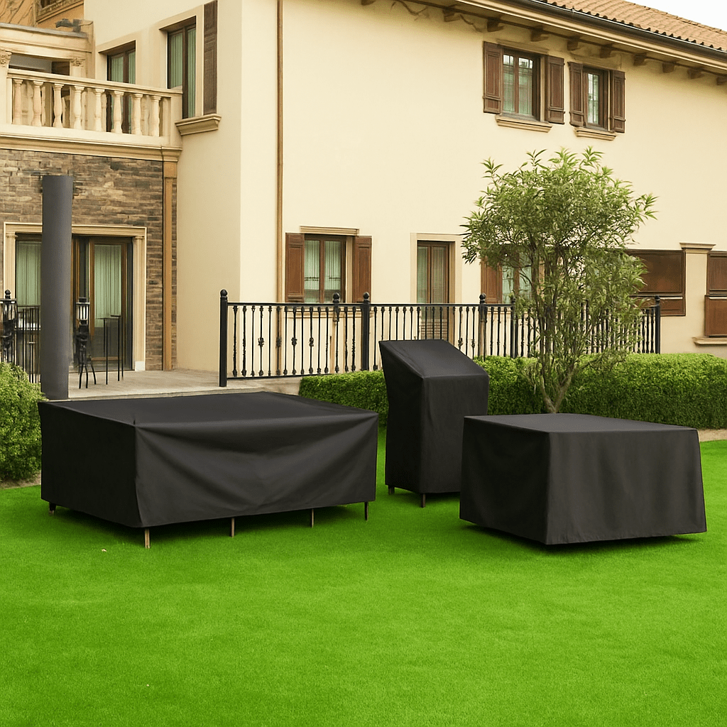 Wasserdichte Möbelabdeckung für Gartenmöbel - UV-resistent, langlebig, einfach zu handhaben 6