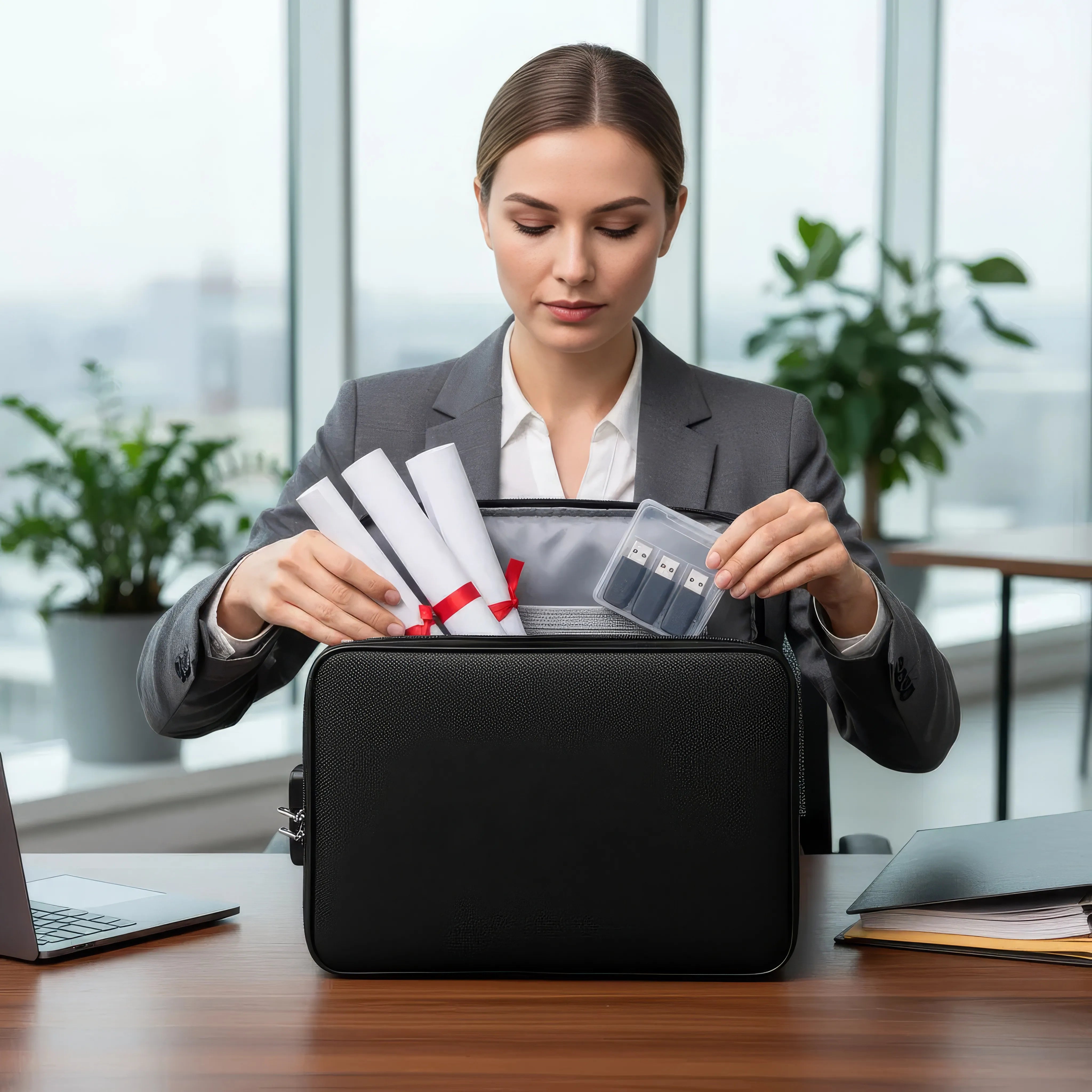 Firesafe – Vielseitige Dokumententasche A4 Feuer- und Wasserschutz