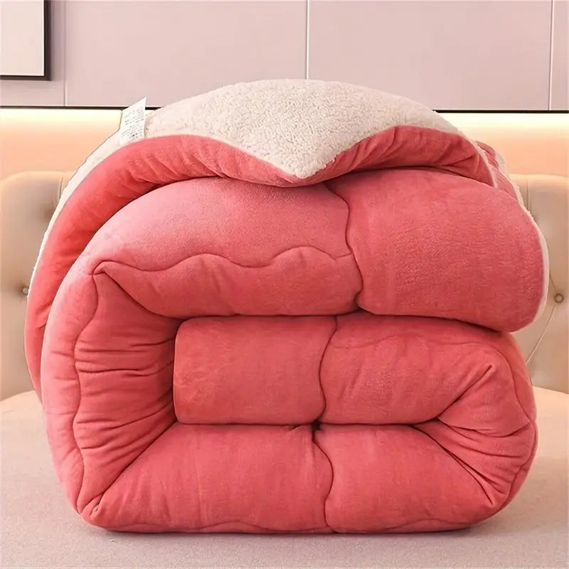 Lambswool - Atmungsaktive Sherpa-Decke für wohlige Wärme