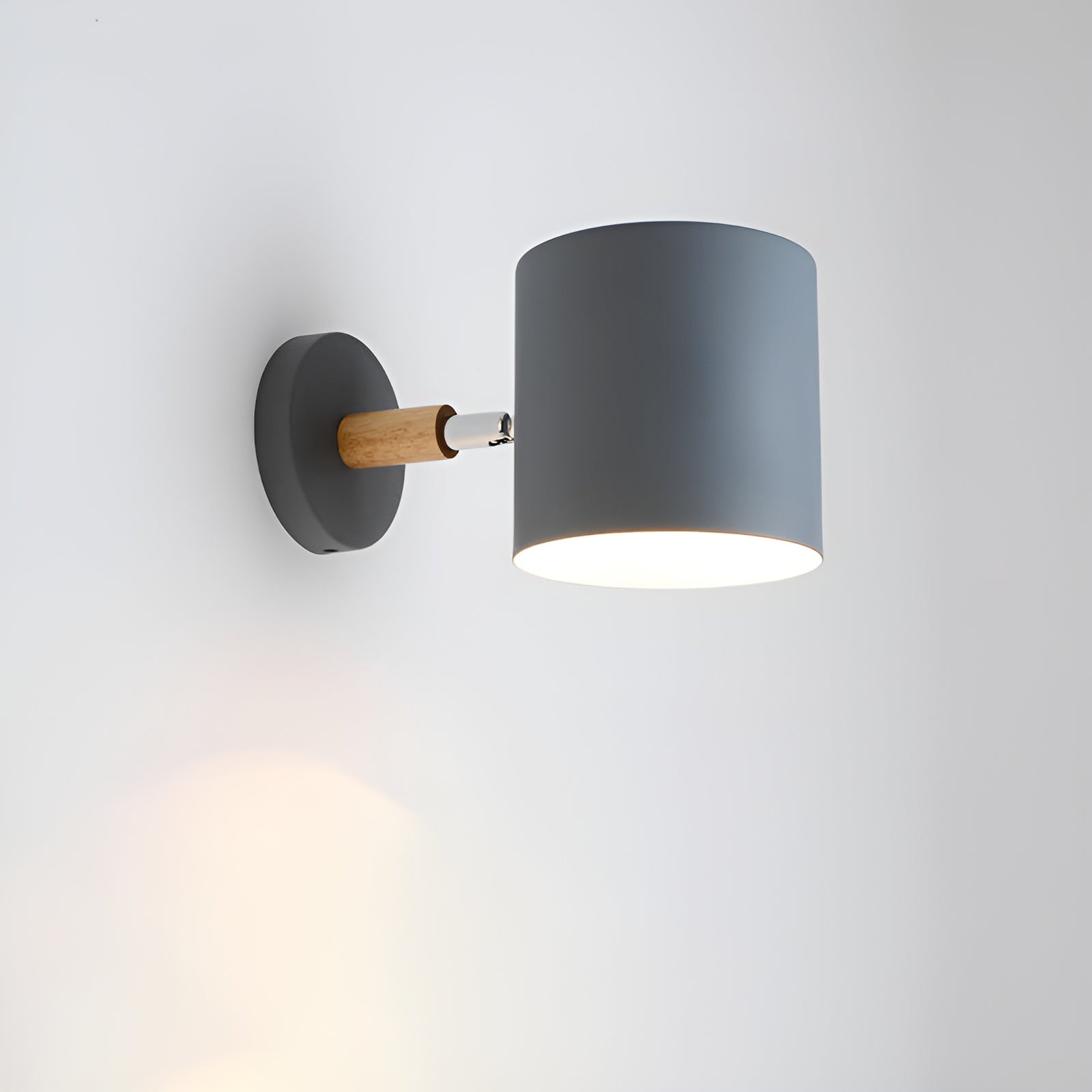 AmbientePlus - Moderne Wandleuchte Pastell mit Verstellbarem Lampenkopf - Givera DE