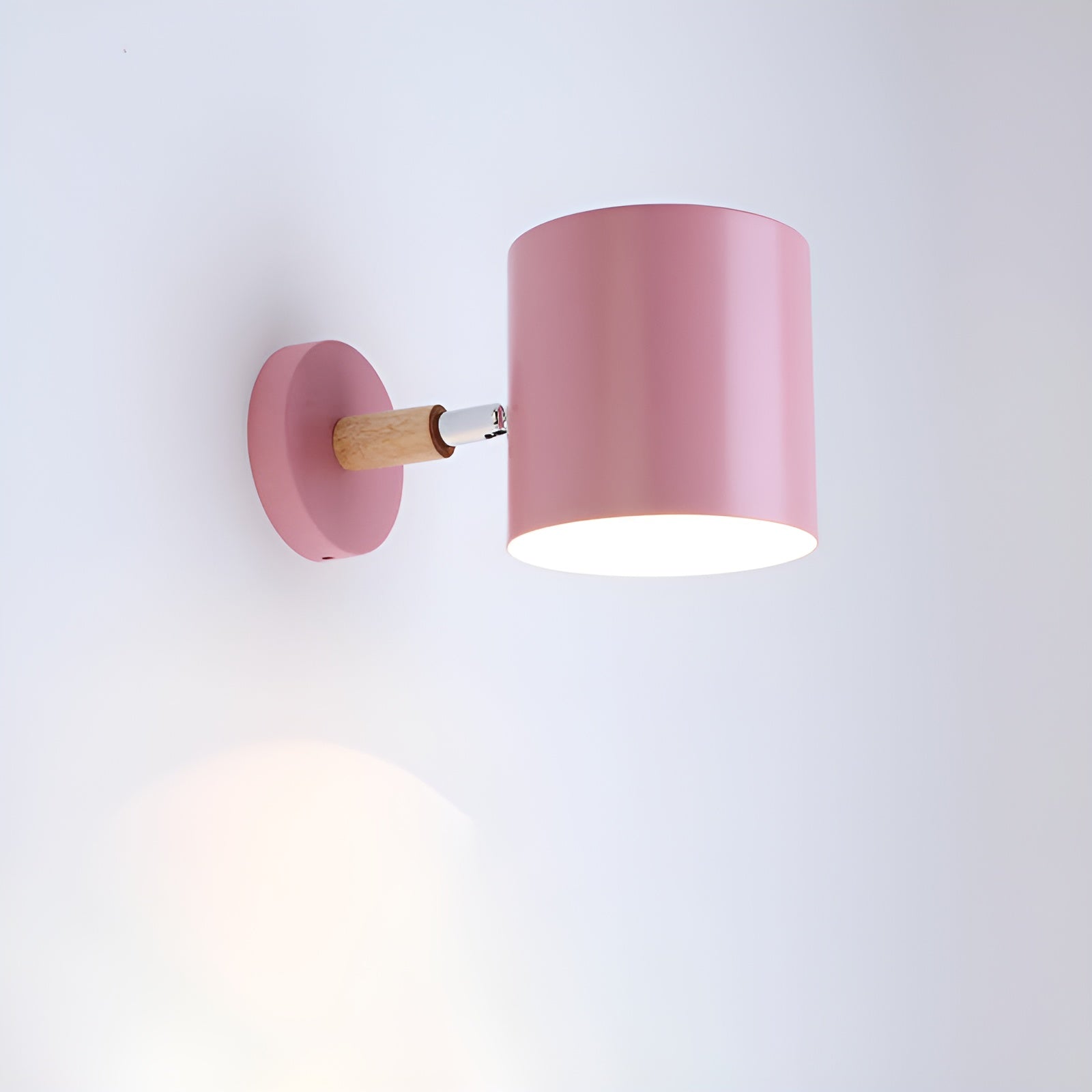 AmbientePlus - Moderne Wandleuchte Pastell mit Verstellbarem Lampenkopf - Givera DE