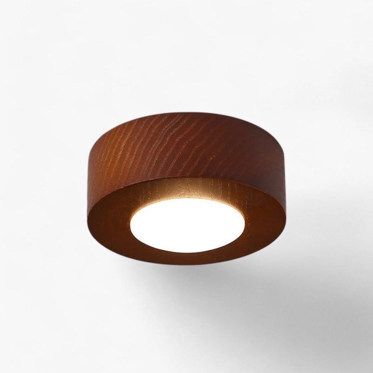 Arluma - Elegante Holz - Deckenlampe für stilvolle Beleuchtung im Japandi - Stil - Givera DE