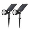 Astraeus - Umweltfreundlicher Wetterfester Solar - Gartenstrahler mit Bewegungsmelder - Givera DE