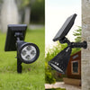 Astraeus - Umweltfreundlicher Wetterfester Solar - Gartenstrahler mit Bewegungsmelder - Givera DE