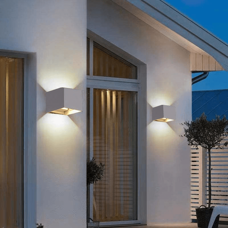 Aureline - Moderne Wasserdichte Energieeffiziente LED - Wandleuchte für Innen und Außen - Givera DE