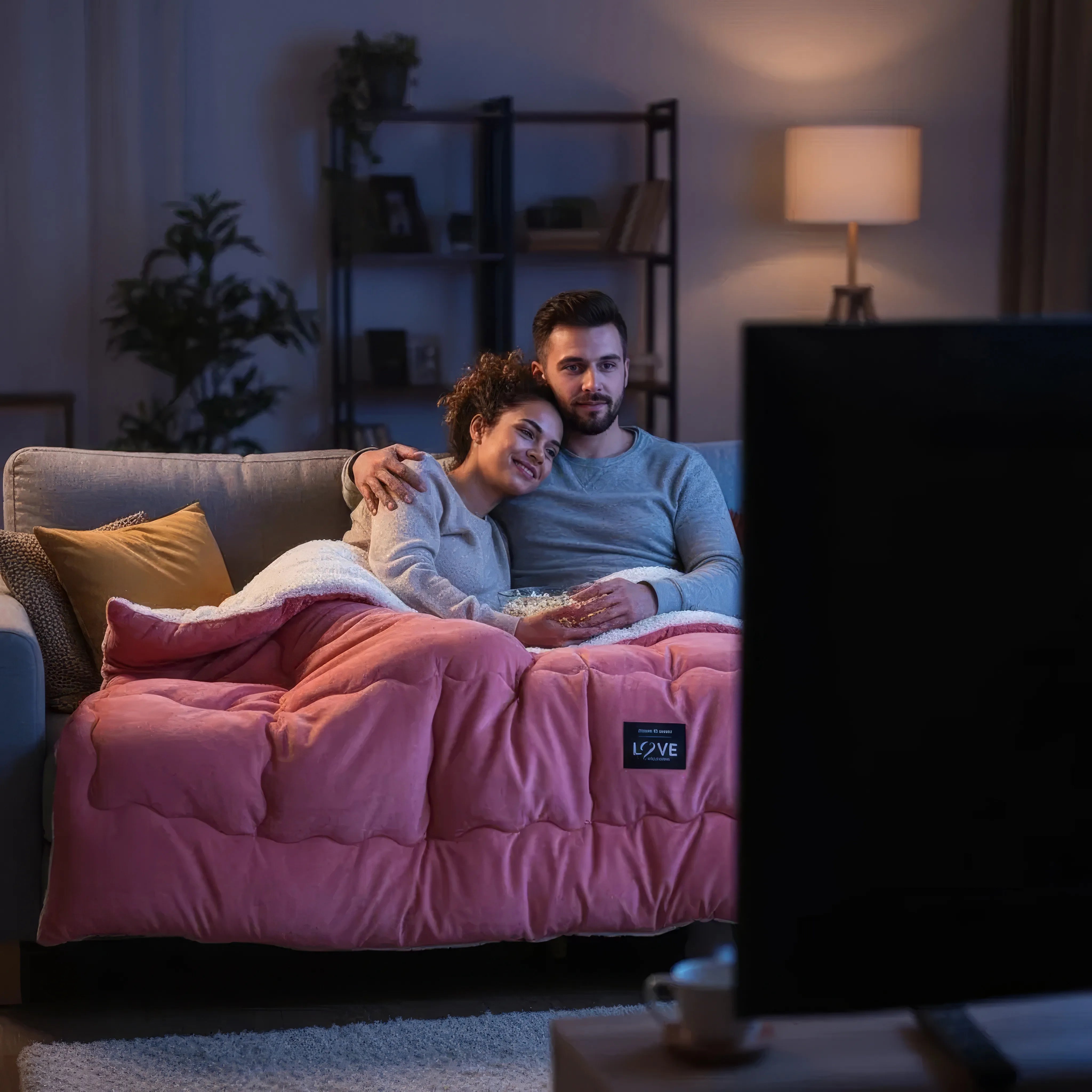 Lambswool - Atmungsaktive Sherpa-Decke für wohlige Wärme