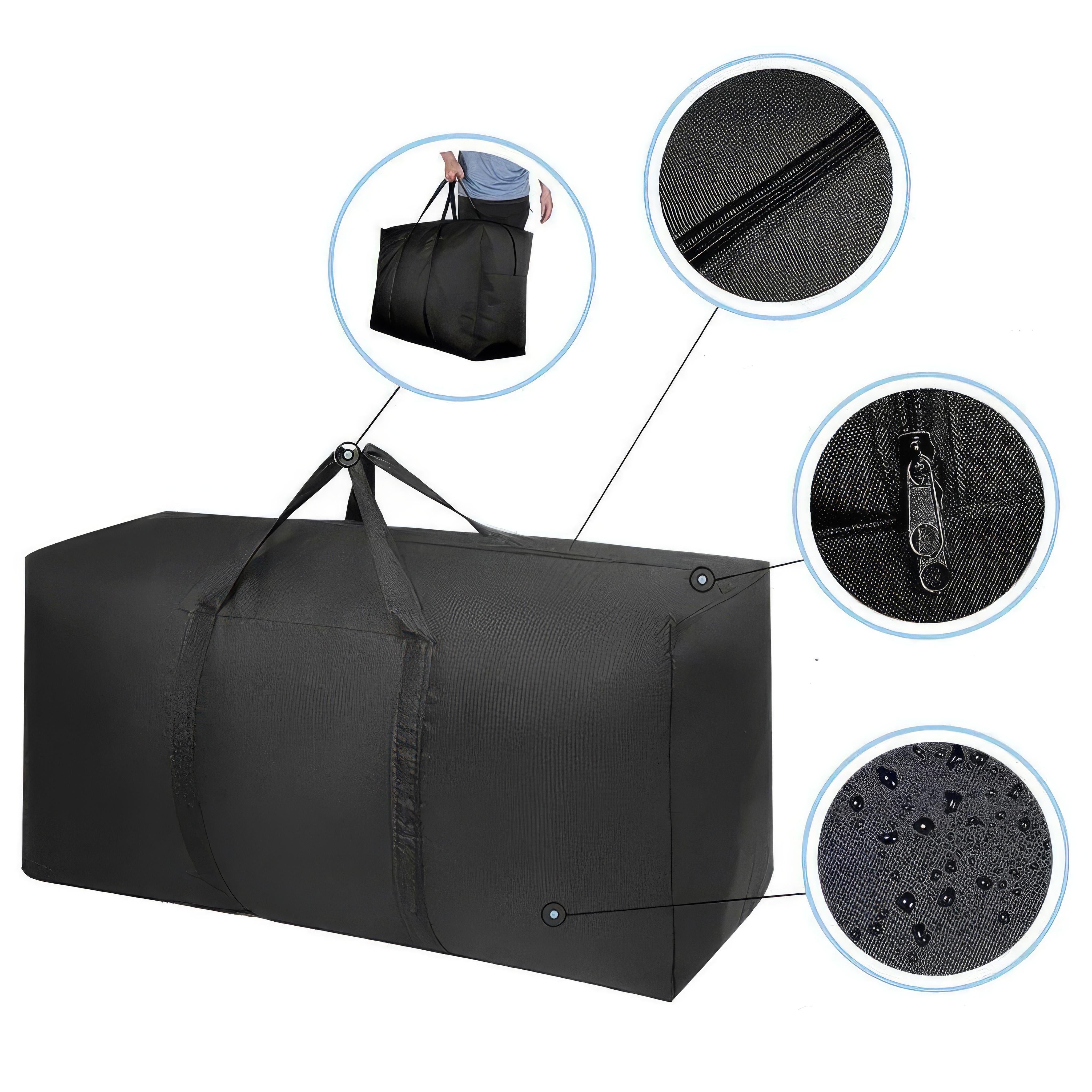 TravelLuxe – Praktische große wasserdichte faltbare Reisetasche