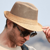 Bert Eleganter Trachtenhut Mesh Sommer - Vintage - Stil Atmungsaktiv - Givera DE