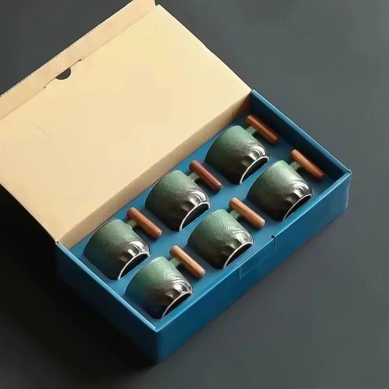 Bierl - Elegantes 6 - teiliges Porzellanbecher - Set - Givera DE