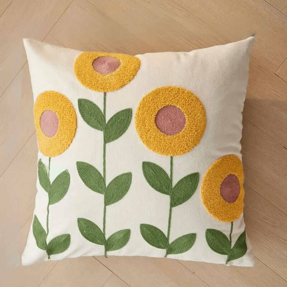 Brio - Kissenbezug mit Blumenmuster für Sofakissen - Givera DE