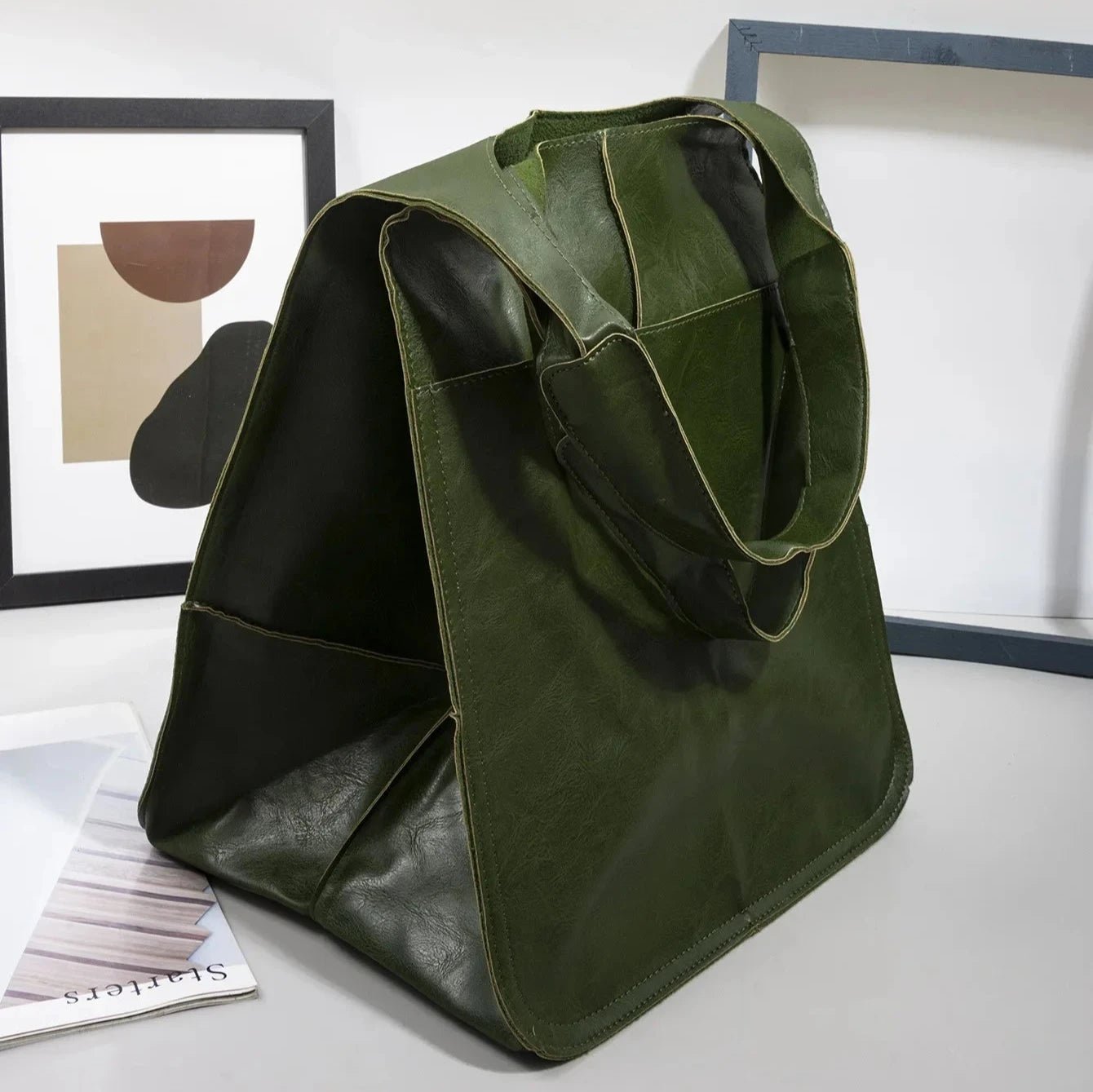 BucketLux - Vintage Leder - Bucketbag mit Reißverschluss - Givera DE