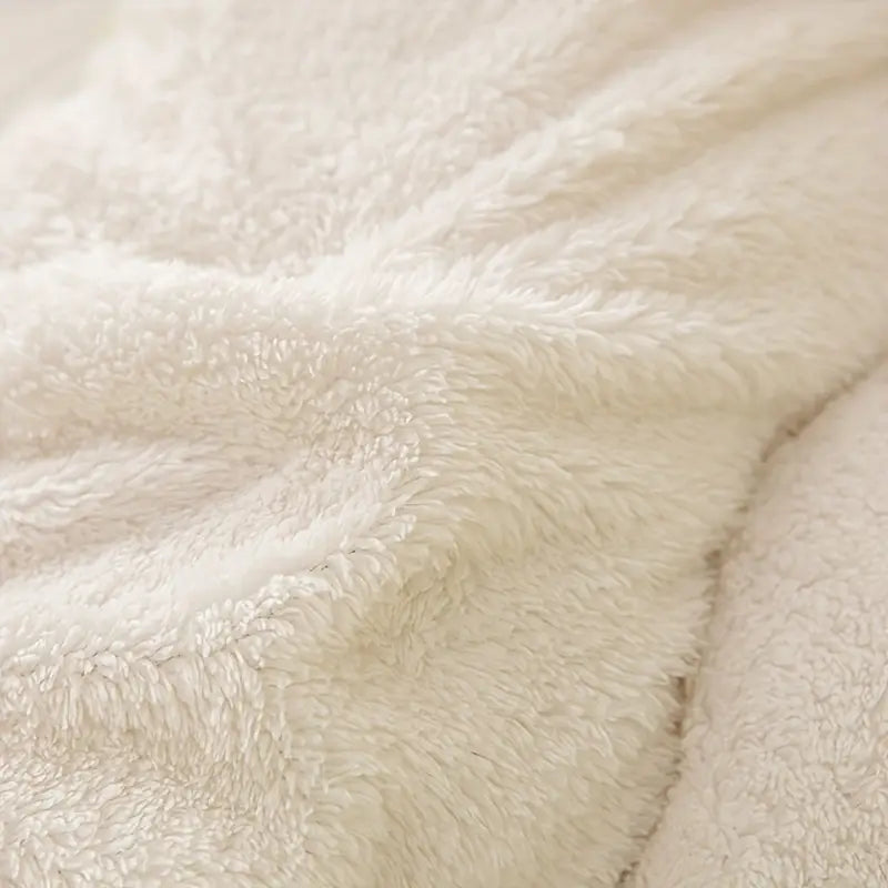 Lambswool - Atmungsaktive Sherpa-Decke für wohlige Wärme