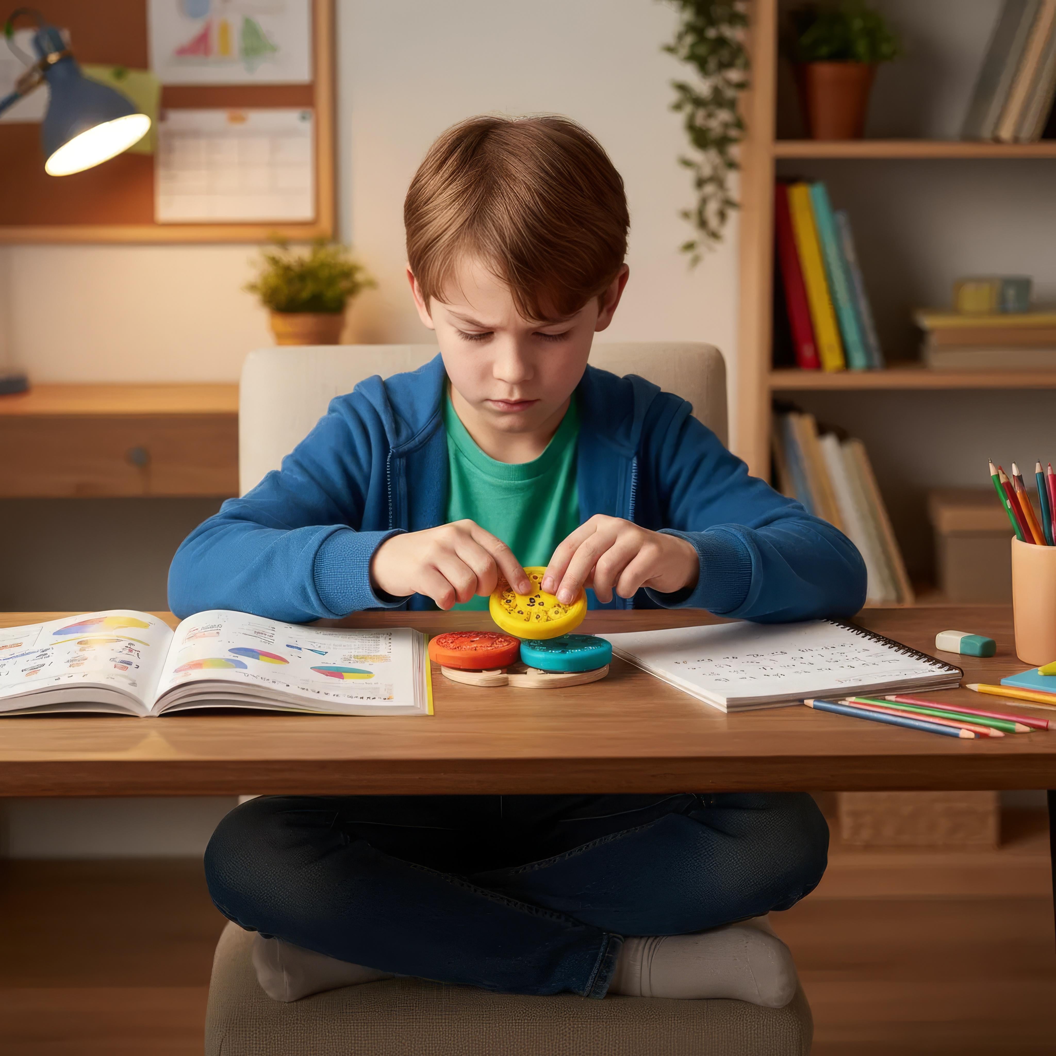 Mati – Kinder Mathe-Spielzeug Fidget-Spinner