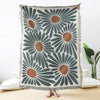 Cielo - Boho Woven Throw Blanket mit Floralem Design für Jeden Raum - Givera DE