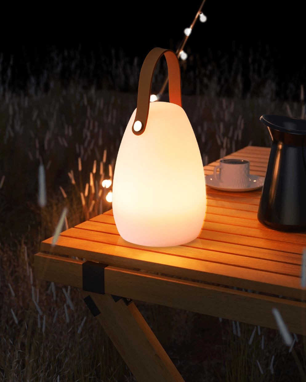 Clovira - Wiederaufladbare LED Außenlampe mit USB und Fernbedienung - Givera DE