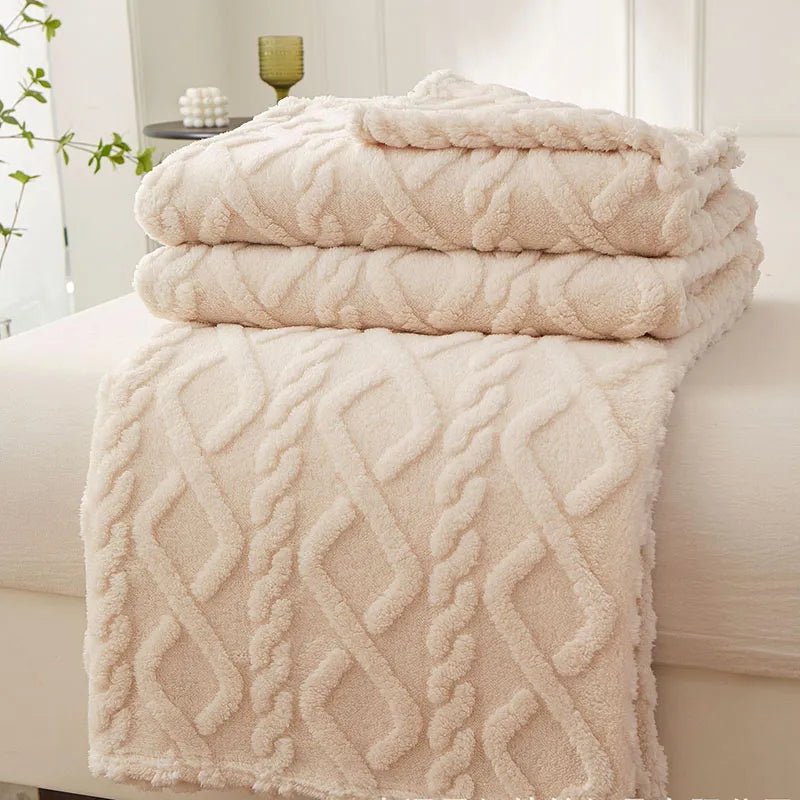 ComfyBlanket - Weiche Reise - Decke aus Fleece - Material - Givera DE