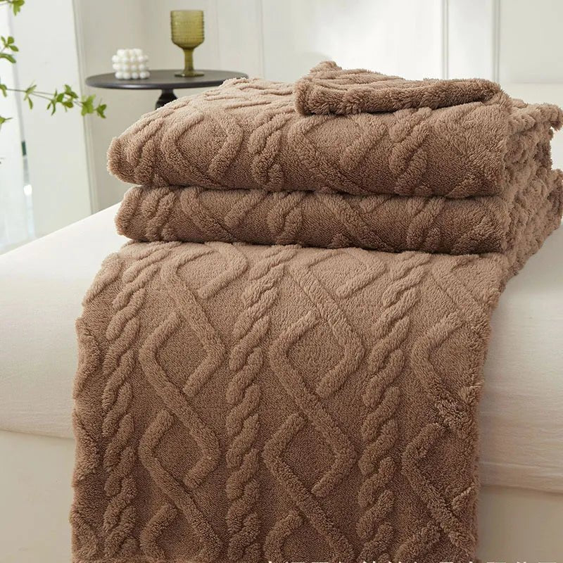 ComfyBlanket - Weiche Reise - Decke aus Fleece - Material - Givera DE