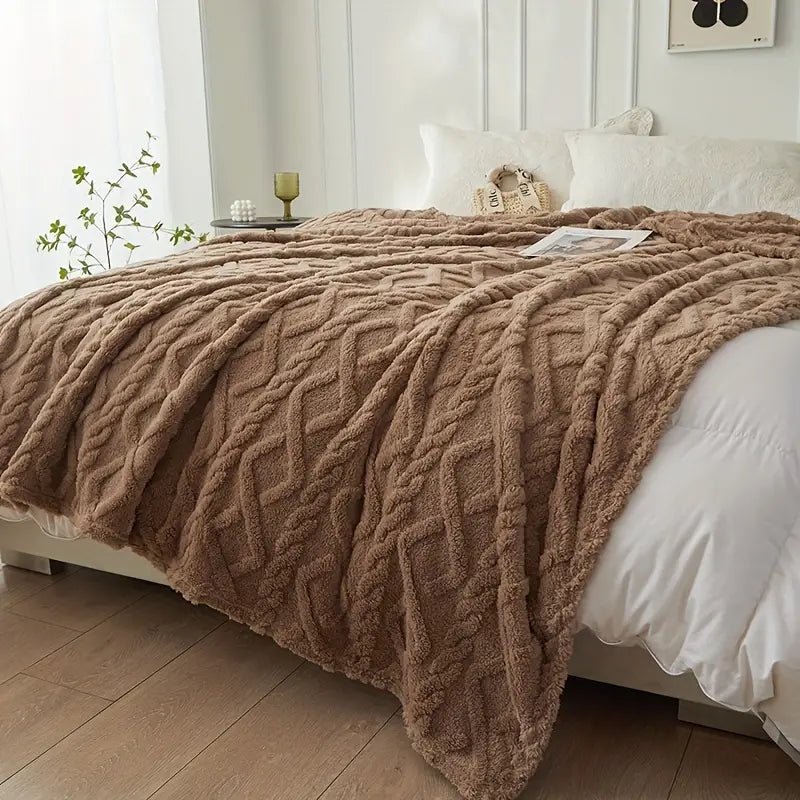 ComfyBlanket - Weiche Reise - Decke aus Fleece - Material - Givera DE