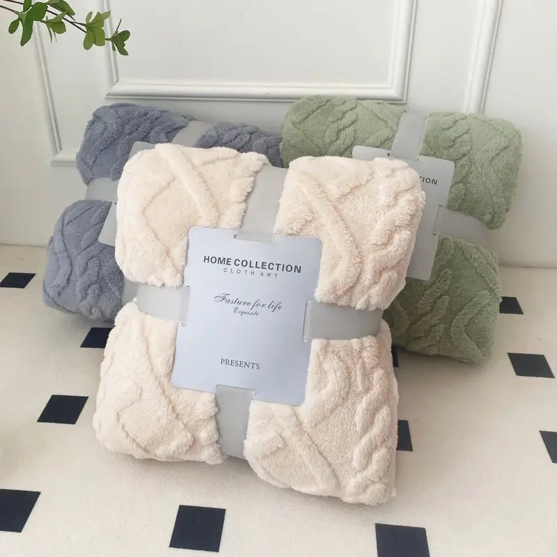 ComfyBlanket - Weiche Reise - Decke aus Fleece - Material - Givera DE
