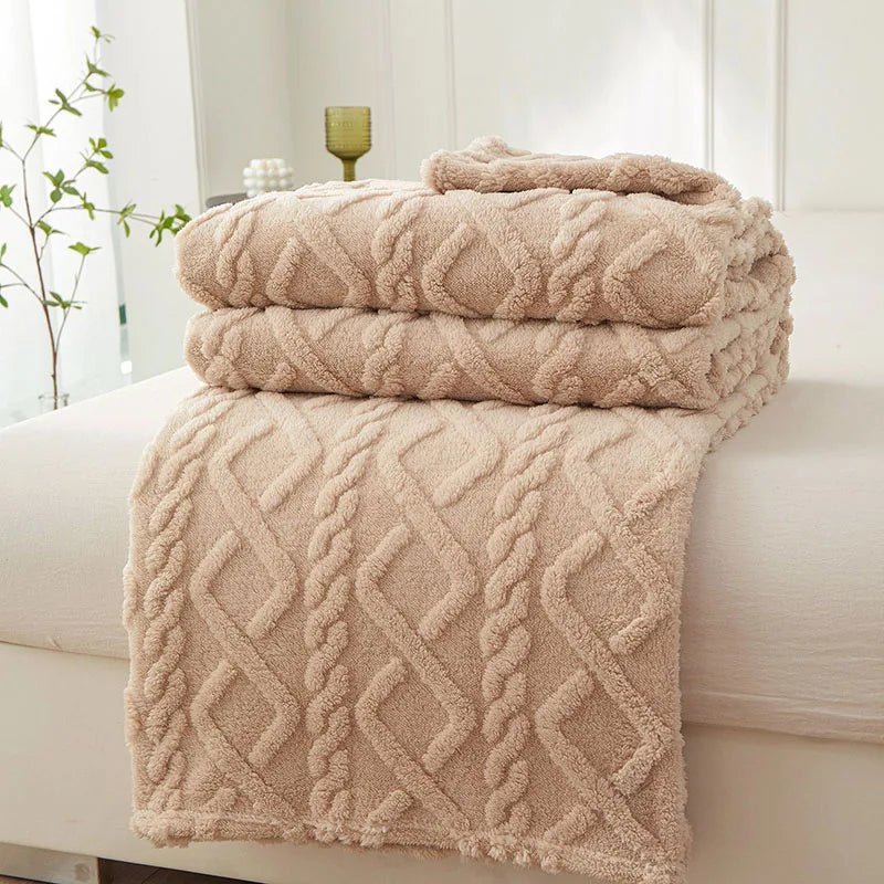 ComfyBlanket - Weiche Reise - Decke aus Fleece - Material - Givera DE