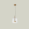 Crestal - Retro Pendelleuchte mit Metallakzenten und Getöntem Glas für Stilvolle Innenräume - Givera DE