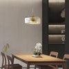 Crestal - Retro Pendelleuchte mit Metallakzenten und Getöntem Glas für Stilvolle Innenräume - Givera DE