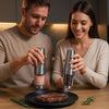 Crutz - Elektrische Pfeffer und Salzmühle mit Verstellbarer Grobheit, Wiederaufladbar - Givera DE
