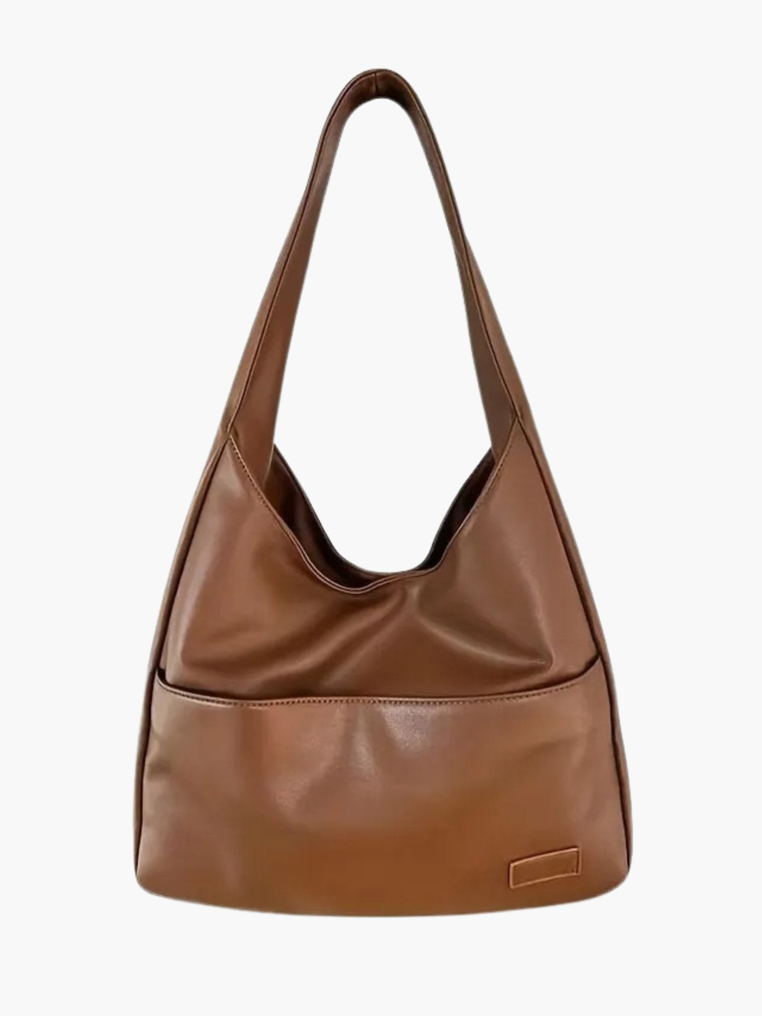 Elara - Geräumige Schultertasche aus Echtleder - Givera DE