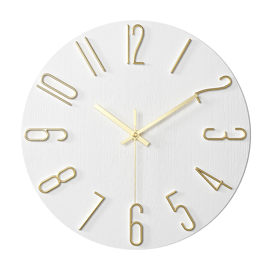 Eleganza - Moderne Stilvolle Wanduhr, Geräuschloses Design - Givera DE