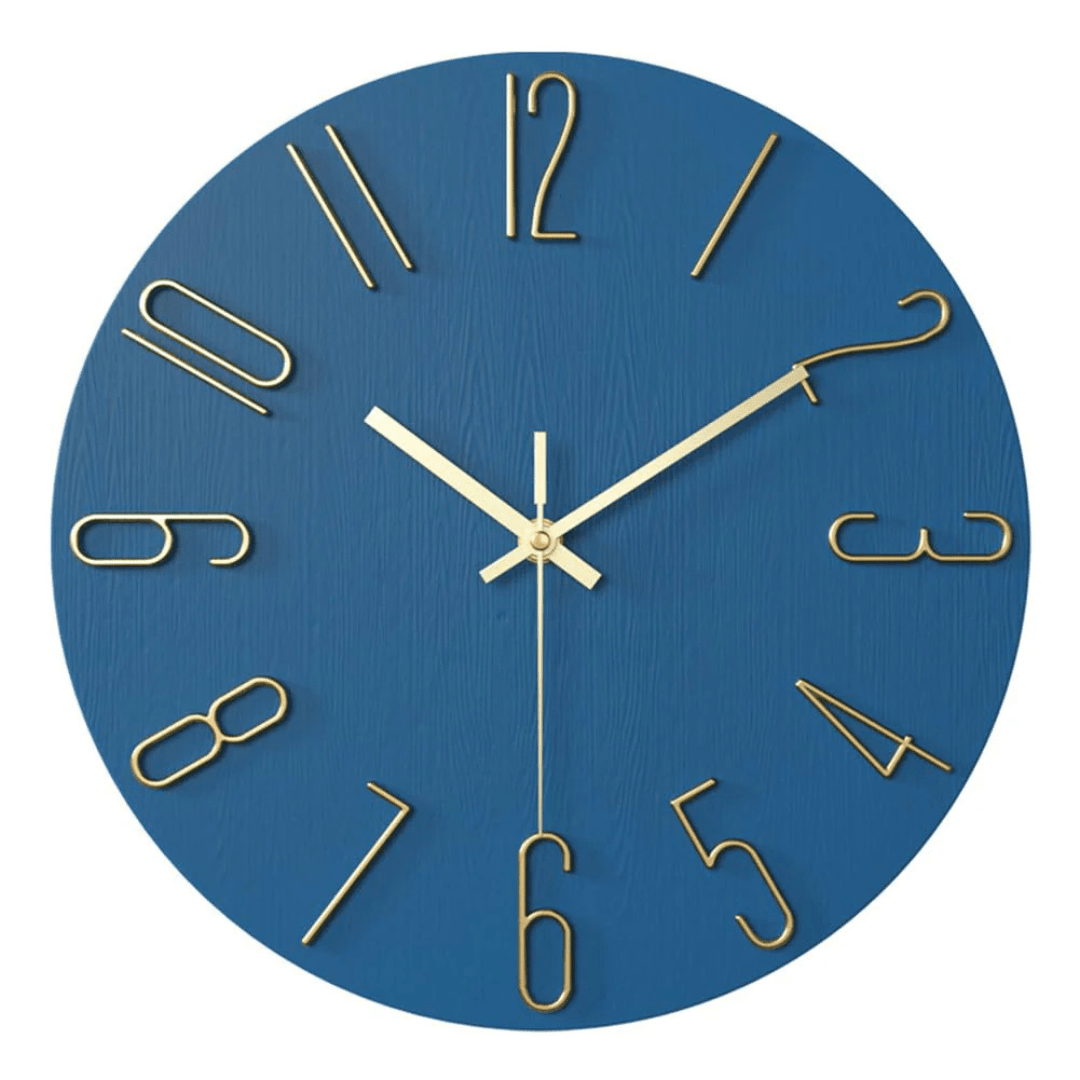 Eleganza - Moderne Stilvolle Wanduhr, Geräuschloses Design - Givera DE