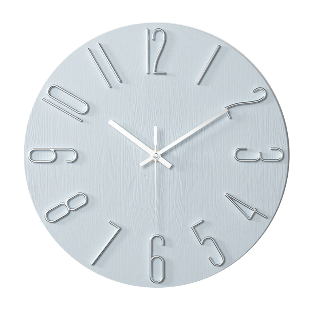 Eleganza - Moderne Stilvolle Wanduhr, Geräuschloses Design - Givera DE