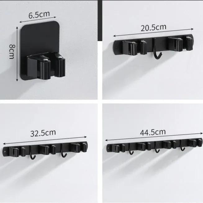 Elvik Besenhalterung Wand - Robuster Edelstahl Besen Wandhalter für Ordnung - Givera DE