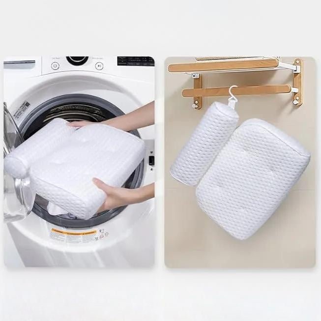 Emera - Luxus Spa Badkissen - Ergonomische Unterstützung für Nacken und Rücken - Givera DE
