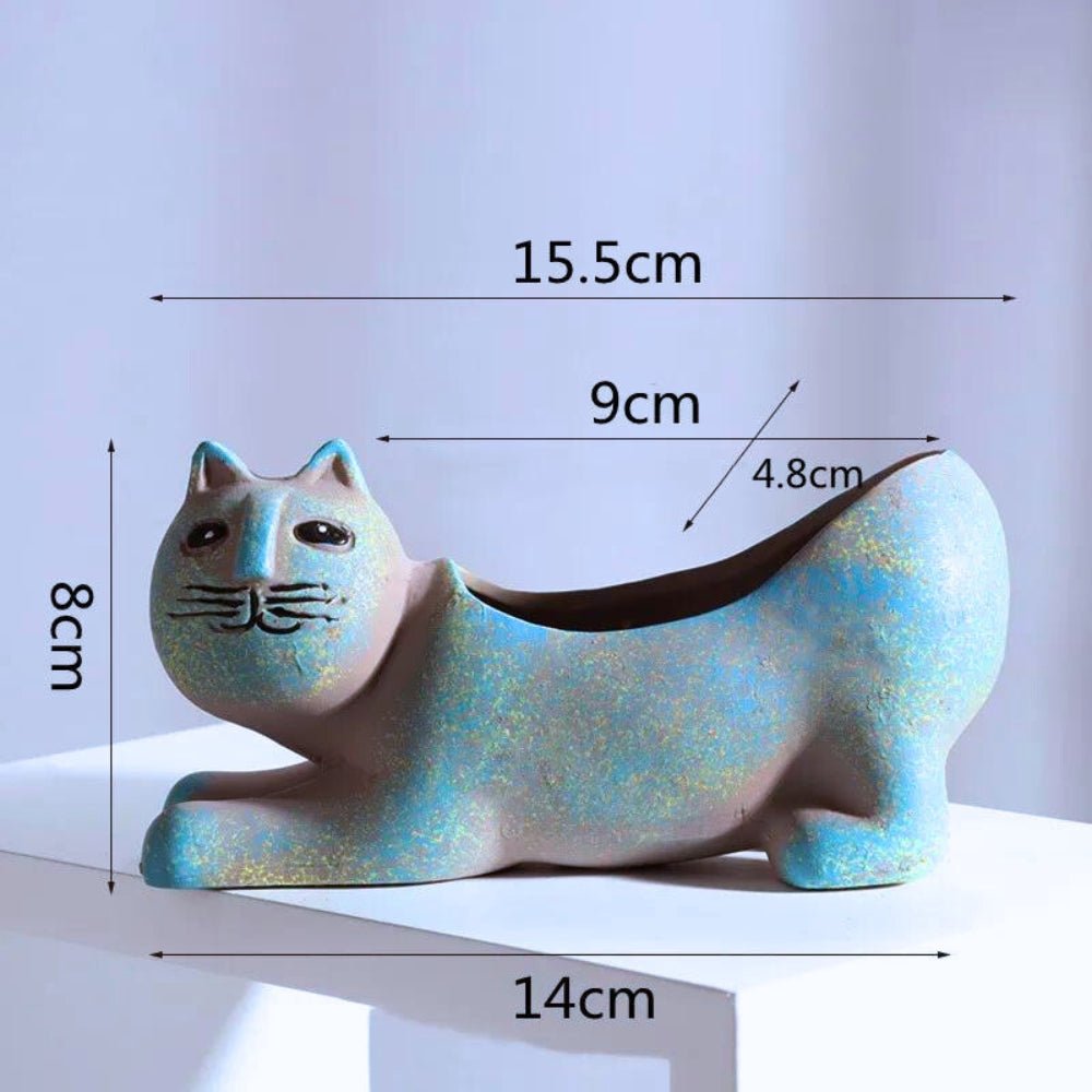Ethea - Katzen - Pflanzer - Wetterfeste Pflanztöpfe - Givera DE