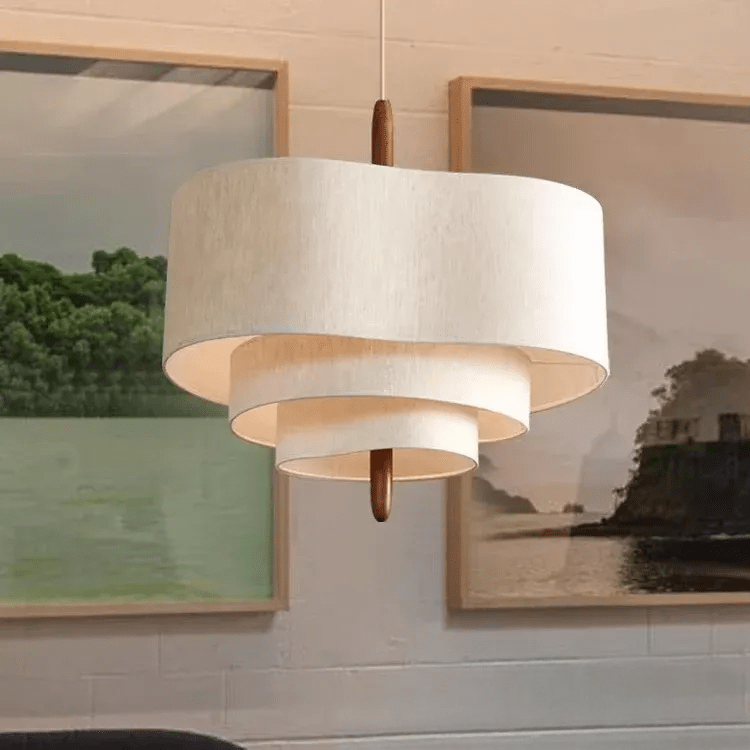 Evera - Nachhaltige Hängelampe im Japandi - Stil für Wohnzimmer - Givera DE