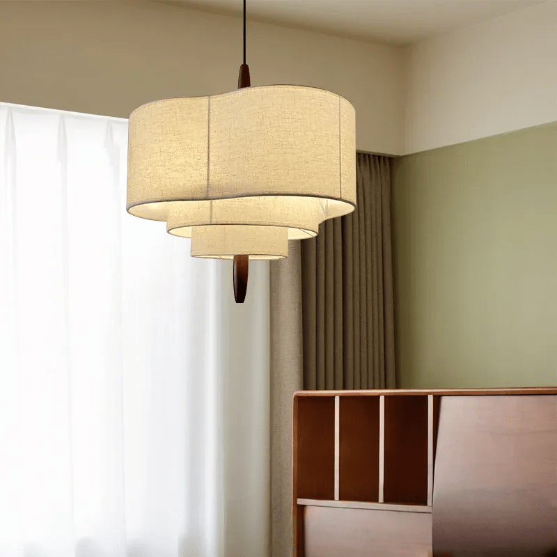 Evera - Nachhaltige Hängelampe im Japandi - Stil für Wohnzimmer - Givera DE