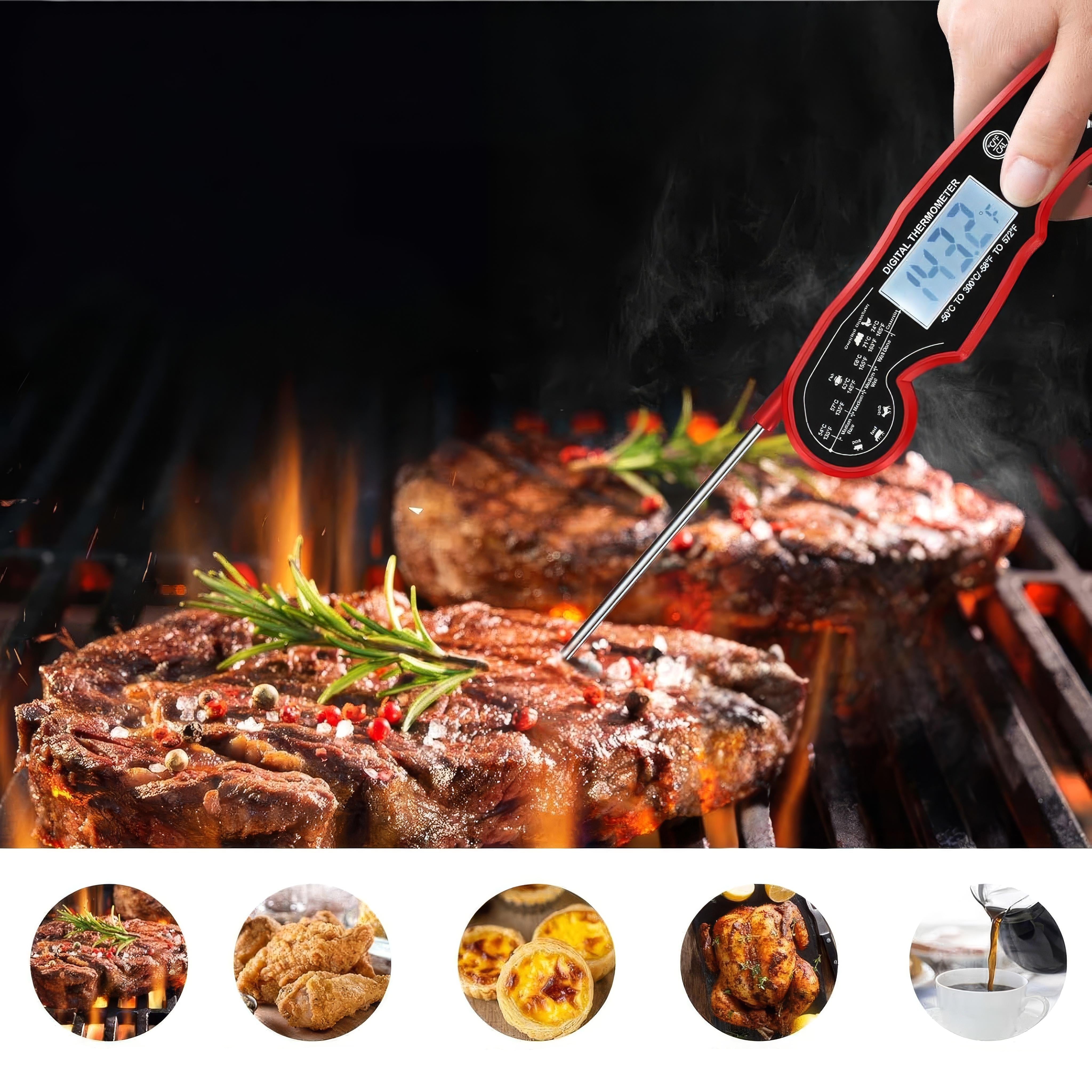 Svito - Ultra-Schnelles Fleischthermometer mit LCD-Display für Präzise Temperaturmessung