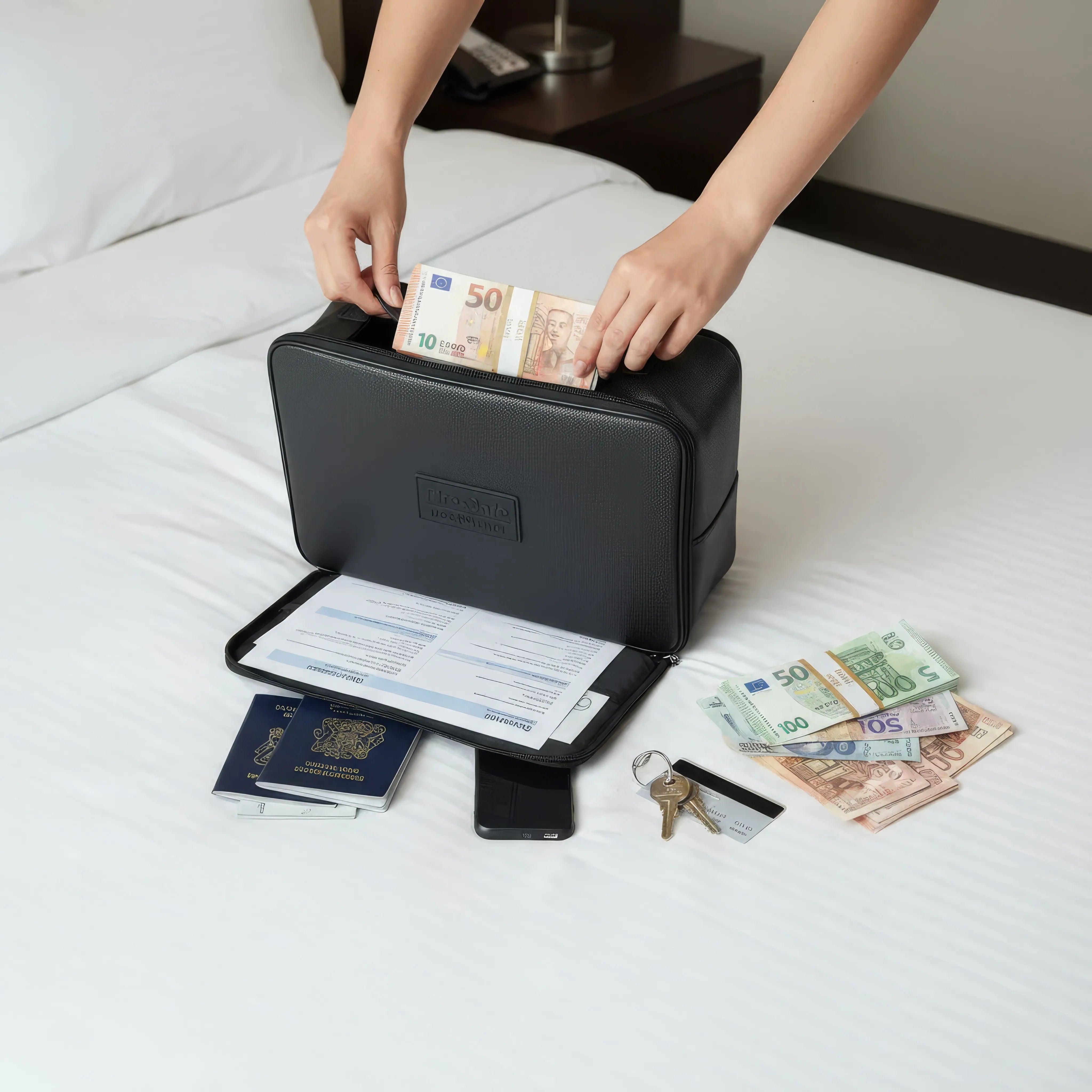 Firesafe – Vielseitige Dokumententasche A4 Feuer- und Wasserschutz