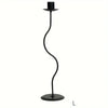 Feore Kerzenhalter - Elegantes Eisen Wellen - Design für Wohnraum Deko - Givera DE