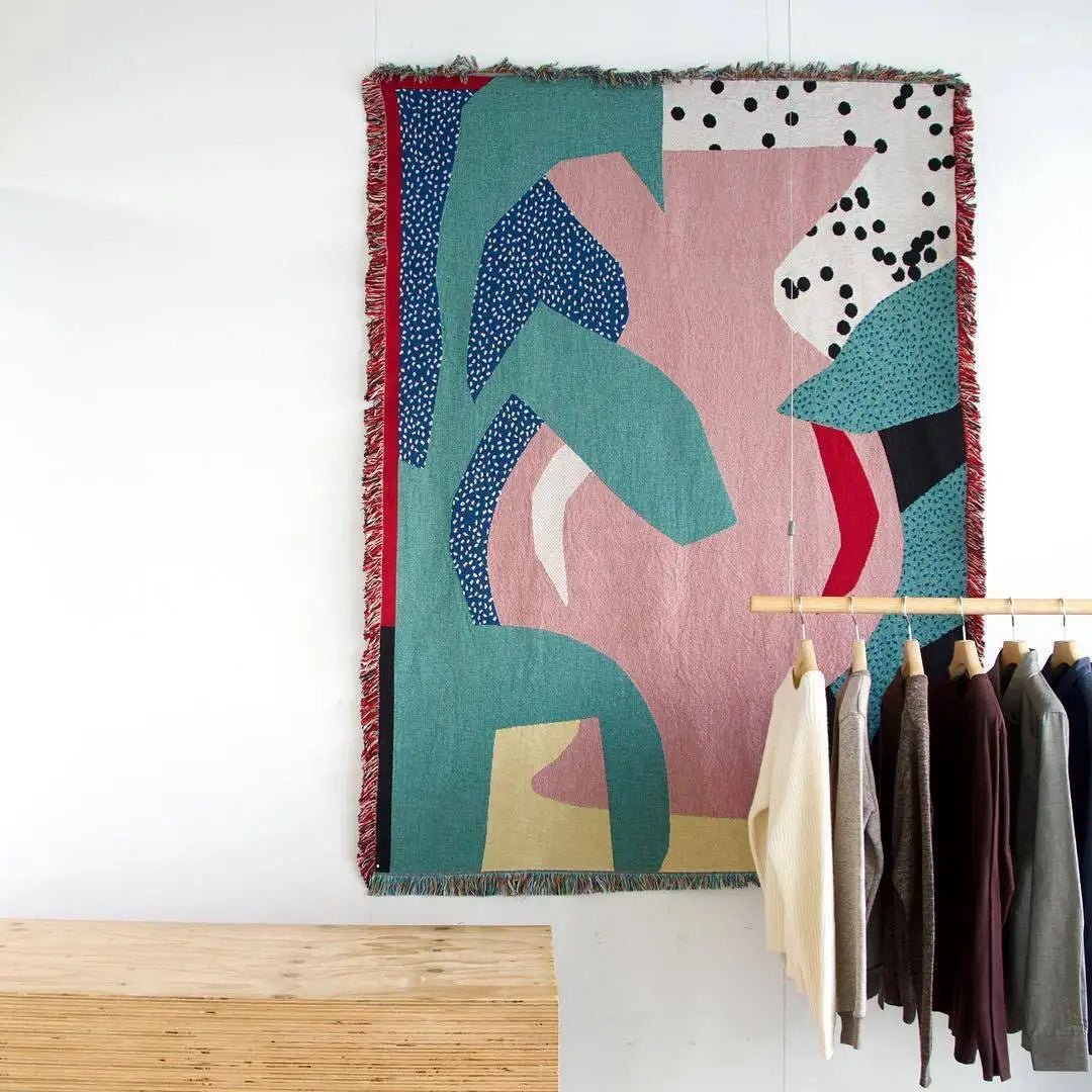 Figo - Stylische gewebte Wohndecke mit Kunstdesign - Givera DE