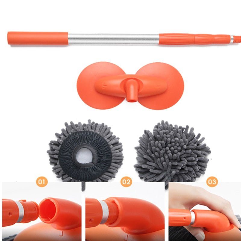 Fixon Effiziente Autowaschanlage Mit Rotationsbürste Für Müheloses Autoreinigen - Givera DE