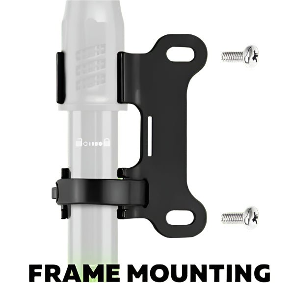 Flitzy - Mini Fahrradpumpe - Leichte Luftpumpe für Rennräder bis 100 psi, Aluminium - Givera DE